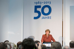 Bundeskanzlerin Dr. Angela Merkel während ihrer Festrede zum 50-jährigen Bestehen des Sachverständigenrates
