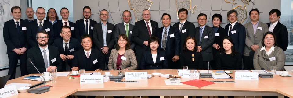 Conference with the South Korean National Economic Advisory Council (NEAC) in November 2018